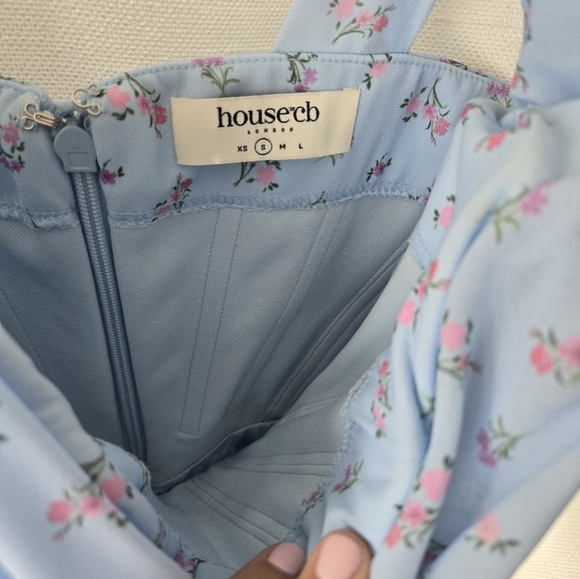 House of CB blue corset dress size small - Picture 3 of 6